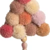 Discount Weihnachtsbaumschmuck Weihnachtsbaum mit Pompom hellrosa 11 x 2,5 x 22 cm Weihnachtsdeko Zum Aufhängen