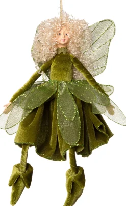 Best Weihnachtsbaumschmuck Fee 30 x 17 x 6 cm grün Weihnachtsdeko Zum Aufhängen