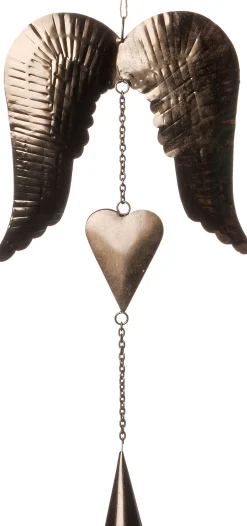 Online Weihnachtsbaumschmuck Flügel Caro schwarz 16,5 x 32 cm Weihnachtsdeko Zum Aufhängen