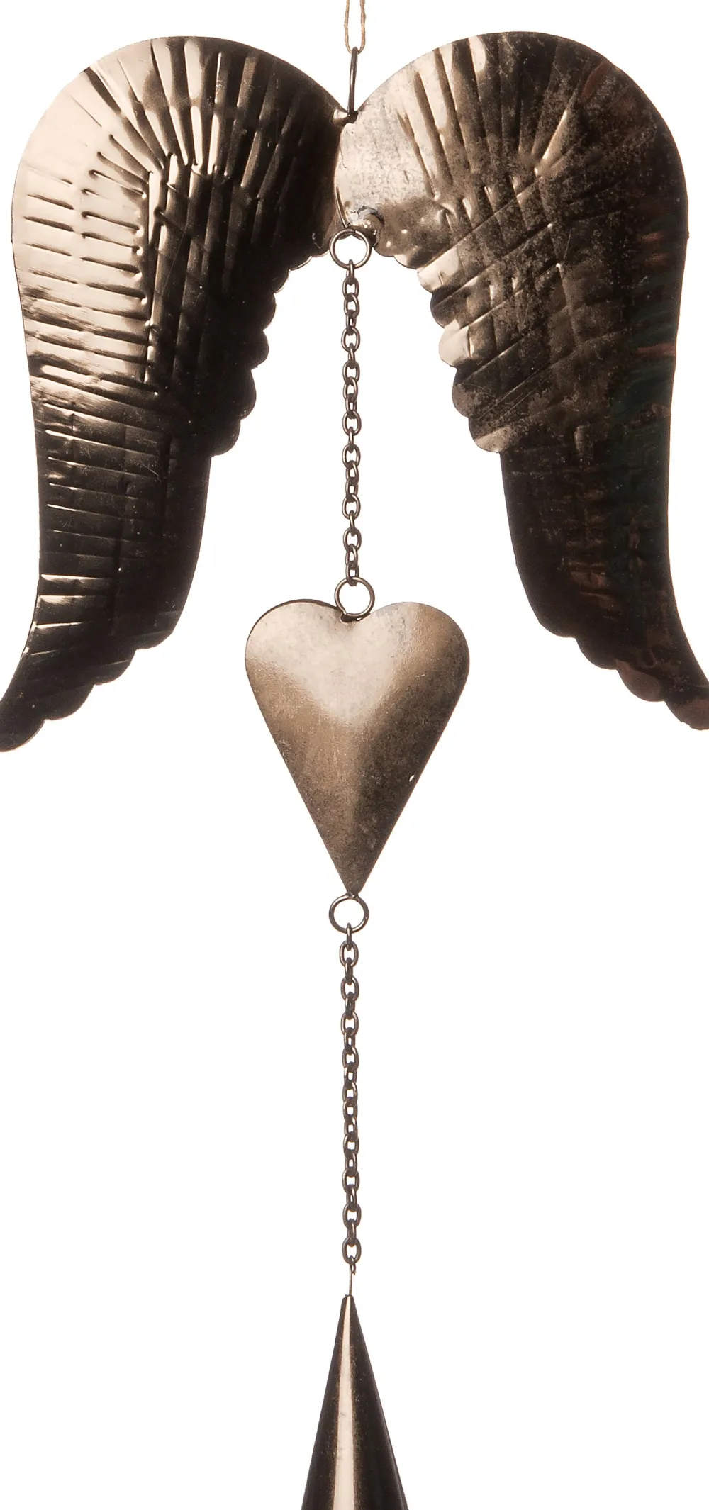 Online Weihnachtsbaumschmuck Flügel Caro schwarz 16,5 x 32 cm Weihnachtsdeko Zum Aufhängen