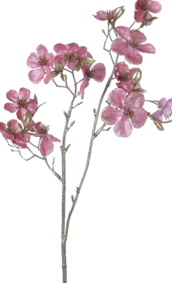 Best Weihnachtsblume Pfirsichblüte rosa H 50 cm Weihnachtszweige & -Blumen