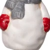 Outlet Weihnachtsdeko Schneemann weiß 3,5 x 3,1 x 7,3 cm Weihnachtsfiguren & -Objekte
