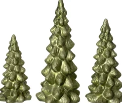 Outlet Weihnachtsdeko Baum Thomin grün D 11 H 25 cm Weihnachtsfiguren & -Objekte