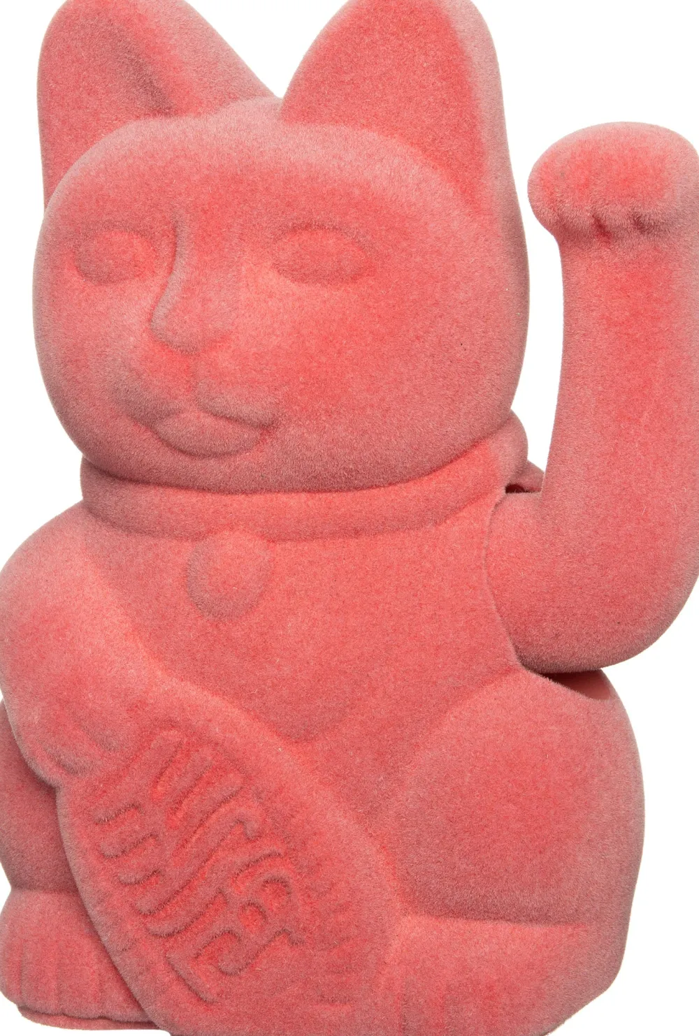 Outlet Weihnachtsdeko Lucky Cat (Glückskatze) rosa 11 x 9 x 15 cm Weihnachtsfiguren & -Objekte