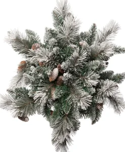 Discount Weihnachtsdeko Ster beleuchtet 30 LEDs warmweiß D 60 H 18 cm Weihnachtsdeko Zum Aufhängen