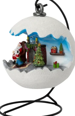 Weihnachtsdorf Kamin D 17 H 25 cm Weihnachtshäuschen