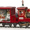 New Weihnachtsdorf Miniatur-Eisenbahn (animiert) 56 x 16 x 27 cm Weihnachtsdorf Figuren & Objekte