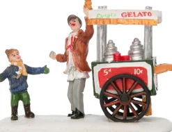 Online Weihnachtsdorf Miniatur-Eiswagen 11 x 4,5 x 6 cm Weihnachtsdorf Figuren & Objekte