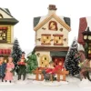 Clearance Weihnachtsdorf-Set Winterdorf mit LED Beleuchtung 24-teilig Weihnachtsdorf Figuren & Objekte|Weihnachtsdorf Sets