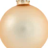 Weihnachtskugeln gold matt und glänzend D 7 cm 8 St. Weihnachtskugeln & -Anhänger