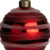 Discount Weihnachtskugel Crowley rot D 8 cm Weihnachtskugeln & -Anhänger