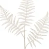 Best Weihnachtszweig Farnblatt weiß 78 cm Weihnachtszweige & -Blumen