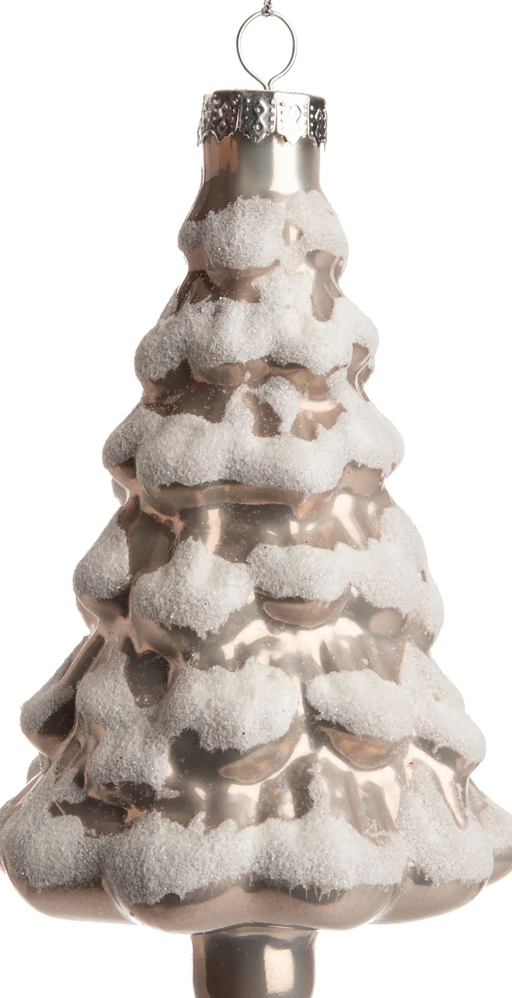 Weihnchtsbaumschmuck Baum weiß 7 x 7 x 11,5 cm Weihnachtskugeln & -Anhänger