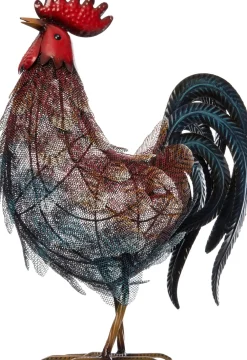 Discount Wetterfestes Bild Hahn 34 x 16 x 45,5 cm Gartenzwerge & -Figuren