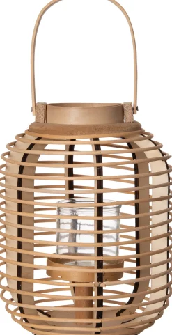 Sale Windlicht Holz D 27 H 37 cm Laternen & Windlichter