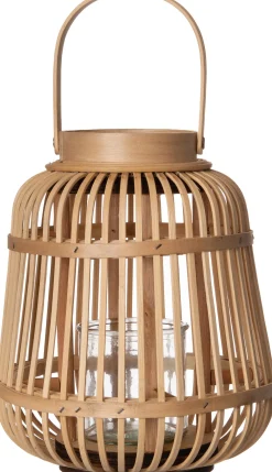 Outlet Windlicht Holz D 20 H 23 cm Laternen & Windlichter