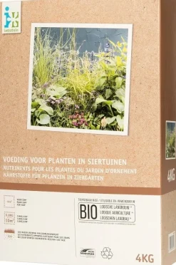 Best Ziergartendünger Bio 4 kg Dünger & Pflege|Rasen- & Blumendünger