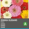 Zinnie (Zinnia elegans) Blumensamen-Mischung Saatgut|Blühende Pflanzen