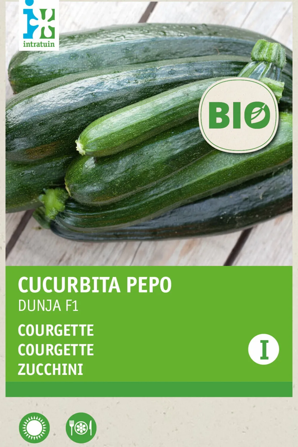 Hot Zucchini (Curcurbita pepo 'Dunja') (BIO) Samen Gemüsesamen|Saatgut
