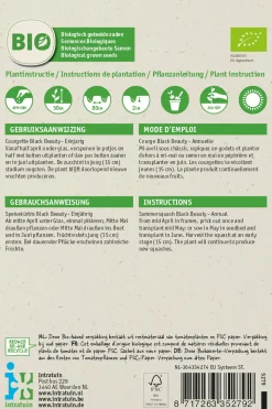 Hot Zucchini (Curcurbita pepo 'Black Beauty') (BIO) Samen Gemüsesamen|Saatgut