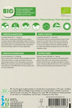 Clearance Zucchini gelb (Curcurbita pepo 'Yellowfin') (BIO) Samen Gemüsesamen|Saatgut