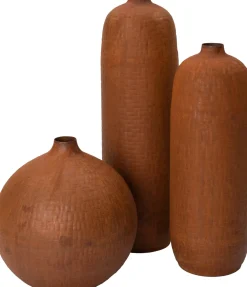 Hot  vaas Lille roest D 19 H 61 cm Vasen & Krüge|Blumentöpfe & Pflanzgefäße