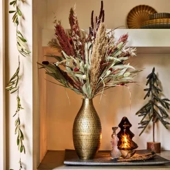 New Vase Alee gold D 24 H 65 cm Vasen & Krüge|Blumentöpfe & Pflanzgefäße