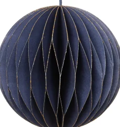 Best  Weihnachtsbaumschmuck Kugel blau D 8 cm Weihnachtsdeko Zum Aufhängen