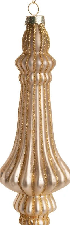  Weihnachtsbaumschmuck Tropfen Goldie gold D 6 H 15,5 cm Weihnachtskugeln & -Anhänger