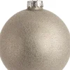 Best  Weihnachtskugel Caren silber D 10 cm Weihnachtskugeln & -Anhänger