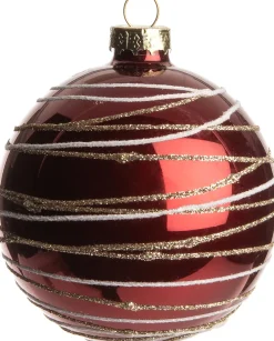 Best  Weihnachtskugel Dionna rot D 8 cm Weihnachtskugeln & -Anhänger