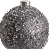  Weihnachtskugel Daye grau D 8 cm Weihnachtskugeln & -Anhänger