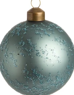 Best  Weihnachtskugel Fara blau D 8 cm Weihnachtskugeln & -Anhänger