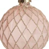 Best  Weihnachtskugel Glena rosa D 8 cm Weihnachtskugeln & -Anhänger