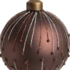 Best  Weihnachtskugel Hailey dunkelbraun D 8 cm Weihnachtskugeln & -Anhänger