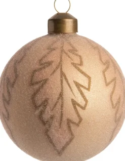 Best  Weihnachtskugel Joann hellbraun D 8 cm Weihnachtskugeln & -Anhänger