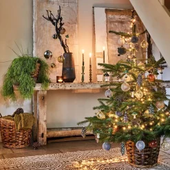 Best  Weihnachtskugel Joann hellbraun D 8 cm Weihnachtskugeln & -Anhänger