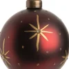  Weihnachtskugel Misty bordeaux D 8 cm Weihnachtskugeln & -Anhänger