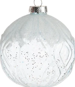 Best  Weihnachtskugel Noelia rot D 8 cm Weihnachtskugeln & -Anhänger