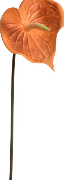 Jasaco Pure Kunstblume Anthurie 67 cm orange Kunstblumen