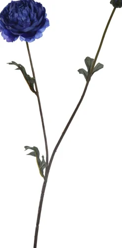 Jasaco Pure Kunstblume Hahnenfuß 62 cm lila Kunstblumen