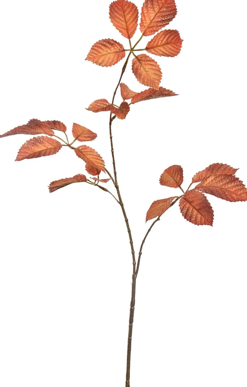 Best Jasaco Pure Kunstzweig Herbstblatt 80 cm kupfer Künstliche Deko-Zweige