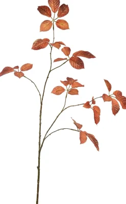 Best Jasaco Pure Kunstzweig Herbstblatt 112 cm kupfer Künstliche Deko-Zweige