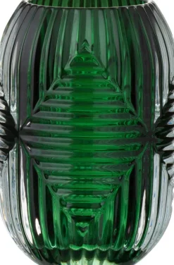 Hot J-Line Teelichthalter Line grün D 9 H 13 cm Teelichthalter