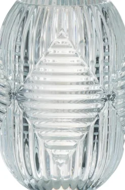 Hot J-Line Teelichthalter Line transparent D 9 H 13 cm Teelichthalter