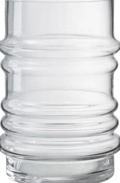 Clearance J-Line Vase Maurice transparent D 13,5 H 20 cm Vasen & Krüge|Blumentöpfe & Pflanzgefäße