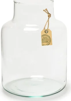 Sale Jodeco Vase Gigi Okö transparent D 14,5 H 20 cm Vasen & Krüge|Blumentöpfe & Pflanzgefäße