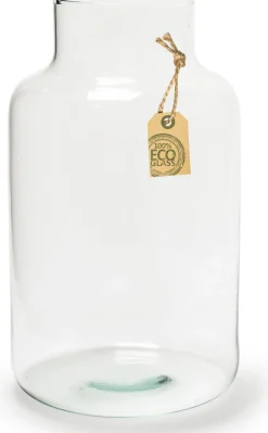 Sale Jodeco Vase Gigi Okö transparent D 14,5 H 25 cm Vasen & Krüge|Blumentöpfe & Pflanzgefäße