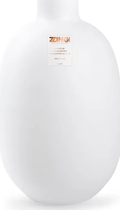 New Jodeco Vase Madonna weiß D 22 H 35 cm Vasen & Krüge|Blumentöpfe & Pflanzgefäße