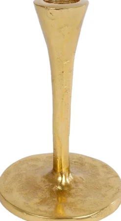 New Kerzenständer Aaron gold D 6 H 13 cm Kerzenständer